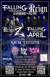 All Ages Show w/ Sick Century, Reign of Z and Falling Through April