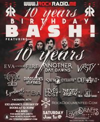Sick Century at Lovedrafts Jay Hunter Birthday Bash ft 10 Years, Eva Under Fire, Another Day Dawns and more