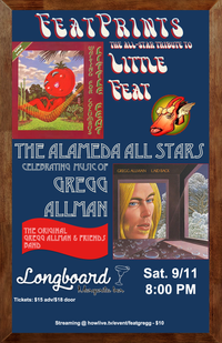 CANCELLED - An evening of Little Feat and Gregg Allman - FeatPrints and the Alameda All-Stars
