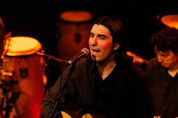 Singing at Headliners Music  Hall
