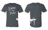 Unisex Skiing Bird Shirt