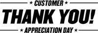 Customer Appreciation Day 