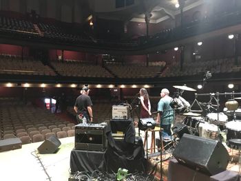 Massey Hall 2018 sound-check
