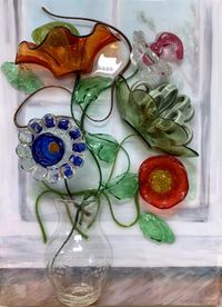 Glass Bouquet