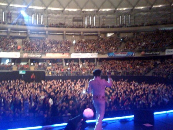 Shawn On Stage in Santiago, Chile
