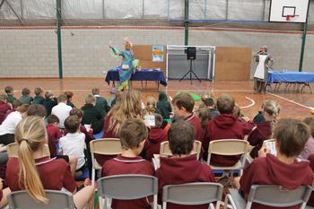 'Fish out of Water' Marine education show Streaky Bay SA 2015
