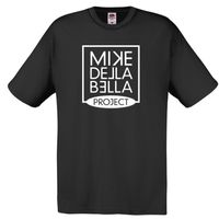 BLACK T-SHIRT WITH OFFICAL BAND LOGO
