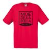 RED T-SHIRT WITH OFFICIAL BAND LOGO