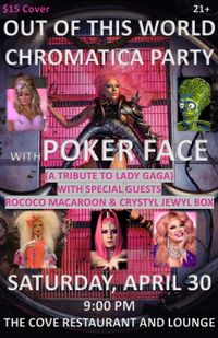 Out Of This World Party with Poker Face, Crystyl Jewyl Box and Rococo Macaroon 