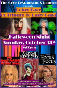 Halloween AHS Lady Gaga Tribute with Special Guests Rococo Macaroon & Crystyl Jewyl Box