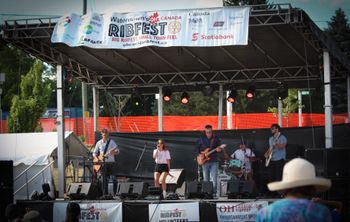 Mark, Carly, Chris, Ric, John. Waterdown Ribfest.
