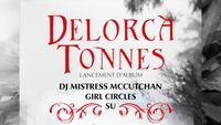 Drea Lake backing up Delorca: Delorca X TONNES Album launch w/ Girl Circles, SU and Dj Mistress Mccutchan