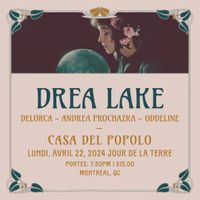Drea Lake live with Delorca, Andrea Prochazka and Oddeline at Casa del Popolo