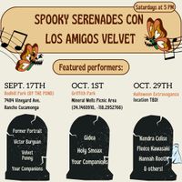 Spooky Serenades Con Los Amigos Velvet: Domestic Violence Prevention Fundraiser!