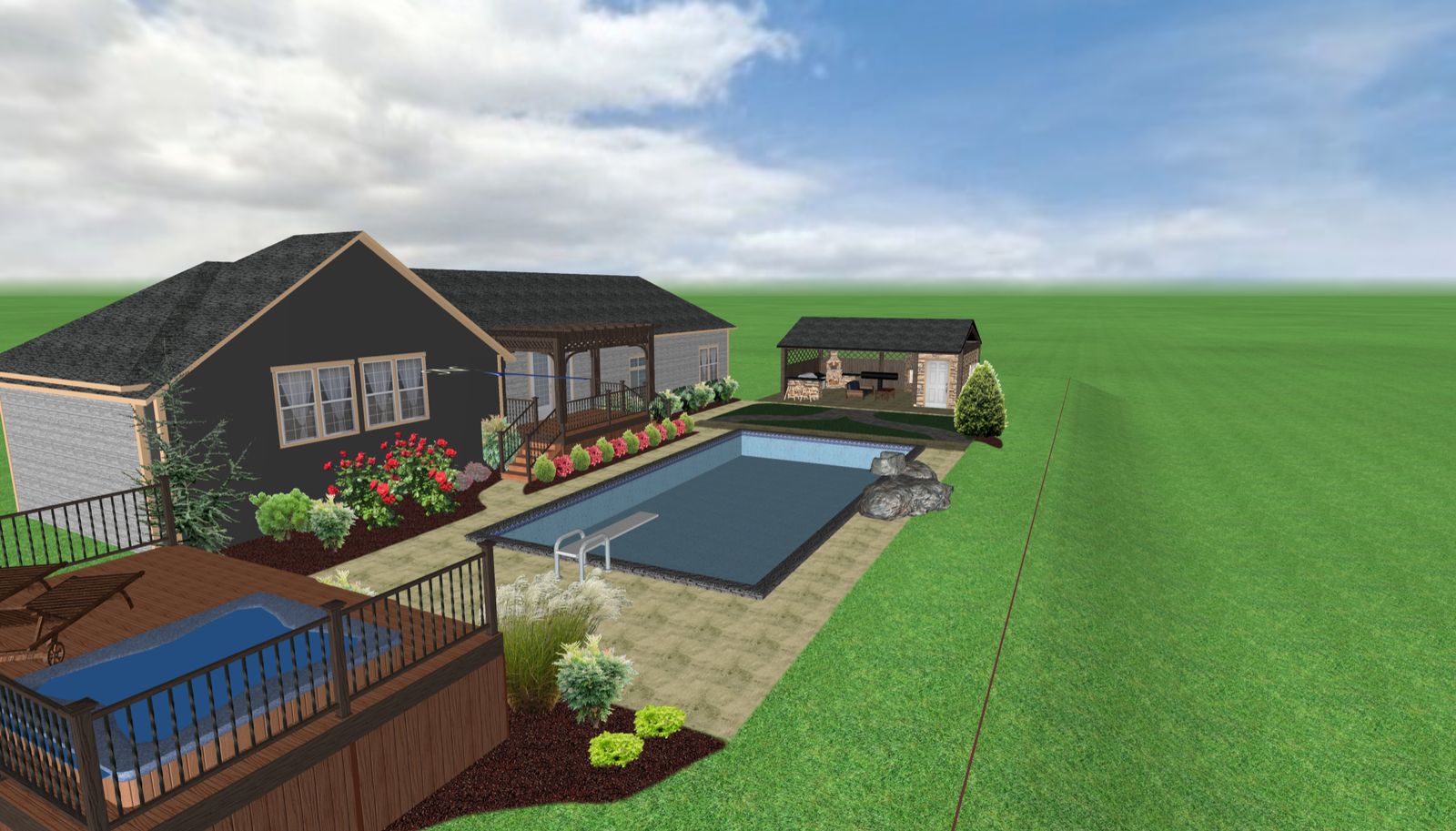 whitetail landscaping Design