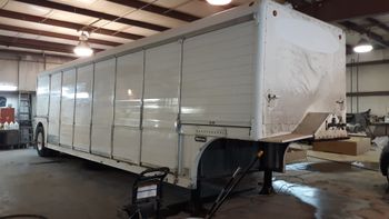 Cleaned and prepped surface for new paint
