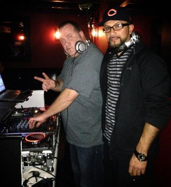 DJ Chris & I @ Hops & Barley
