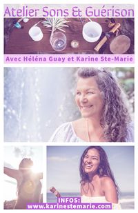 Atelier sons & guérison - Héléna Guay et Karine Ste-Marie (150$+tx)