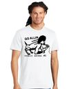 Repro GG Allin Public Animal 1984 Classic Design on White Tee