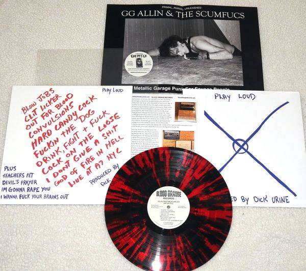 GG Allin & The Jabbers - VINYL