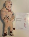 ONLY ONE ON EARTH - Andrew D Gore Handmade Prototype GG Allin "Demented Doll" with COA 