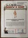 ONLY ONE ON EARTH - Andrew D Gore Handmade Prototype GG Allin "Demented Doll" with COA 