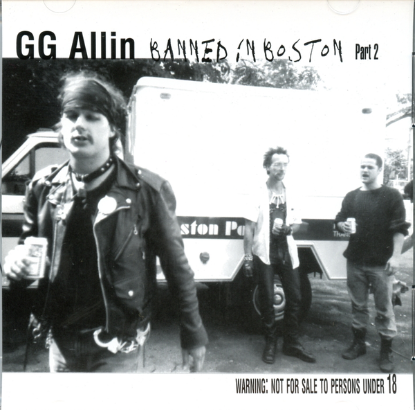 Banned in Boston Part 2: CD - GG Allin & The Jabbers