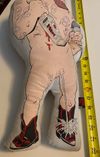 ONLY ONE ON EARTH - Andrew D Gore Handmade Prototype GG Allin "Demented Doll" with COA 