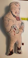 ONLY ONE ON EARTH - Andrew D Gore Handmade Prototype GG Allin "Demented Doll" with COA 