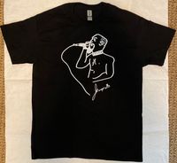 NEW GG Allin - John Wayne Gacy original Hand Drawn Design on black tee