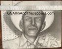 RARE Signed & #d 1 of 1 Nico Allin Drawing Hank Williams 11x14