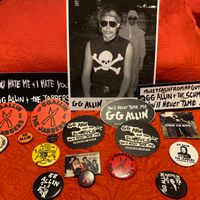 GG Allin Pin Set with Bonus Gift Pack!
