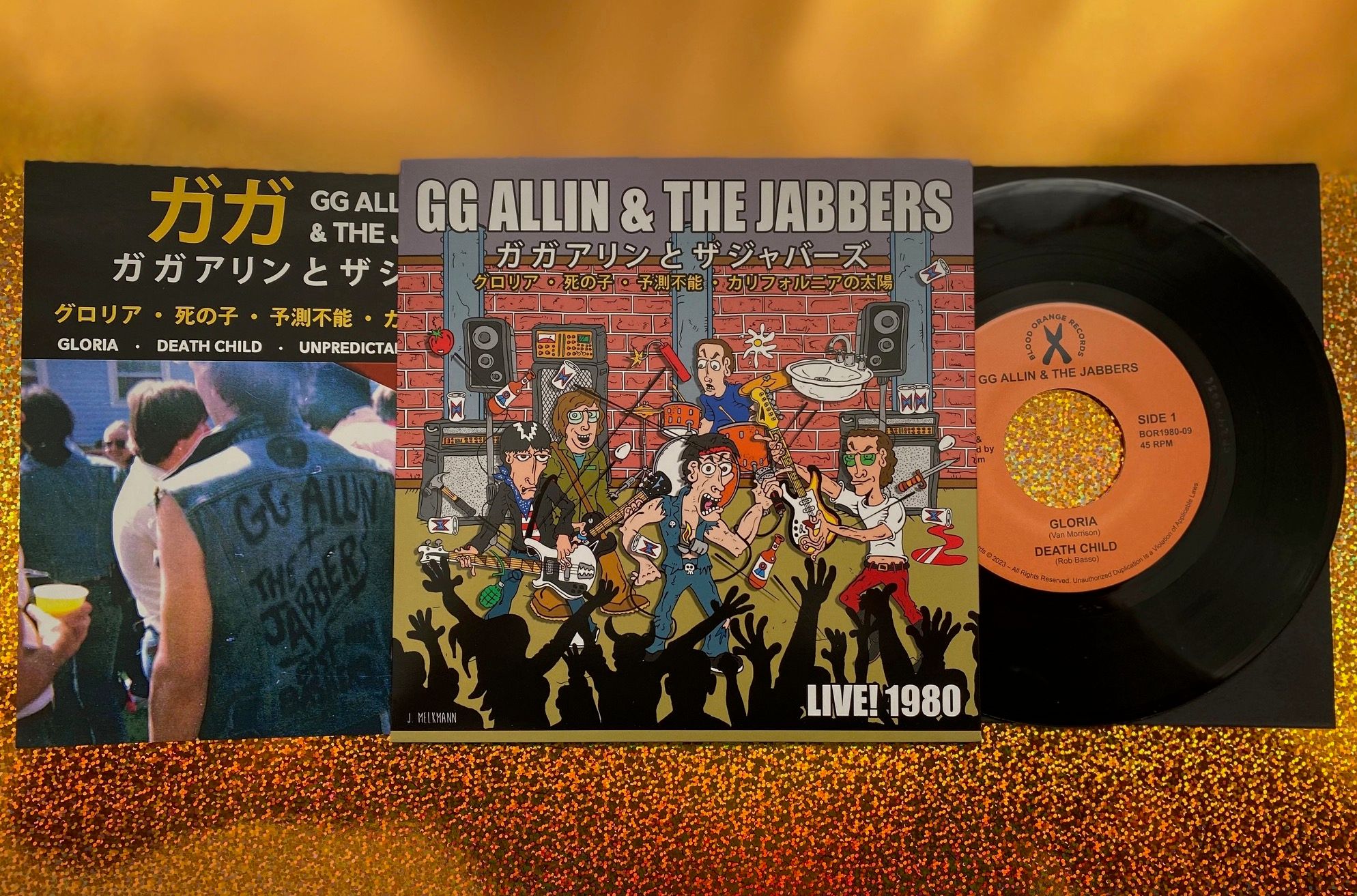 Live! 1980 Vinyl GG Allin & The Jabbers