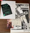 Rare Cat Club Set - Original Photo, Letter, Postcard, Poster & Handout Card Flyer