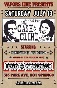 THE CASH & CLINE SHOW with Edge of Reality Band