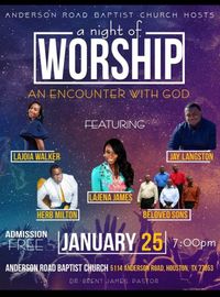 A Night of Worship- An Encounter With God
