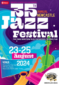 Jive Bombers at the 35th Newcastle Jazz Festival
