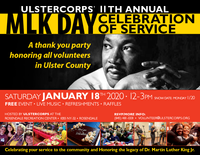 Ulster Corps 11th Annual MLK Day Celebration of Service
