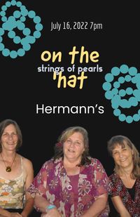 on the 'hat: STRINGS of PEARLS