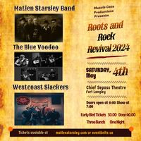 Roots and Rock Revival 2024   Matlen Starsley Band The Blue Voodoo and Westcoast Slackers