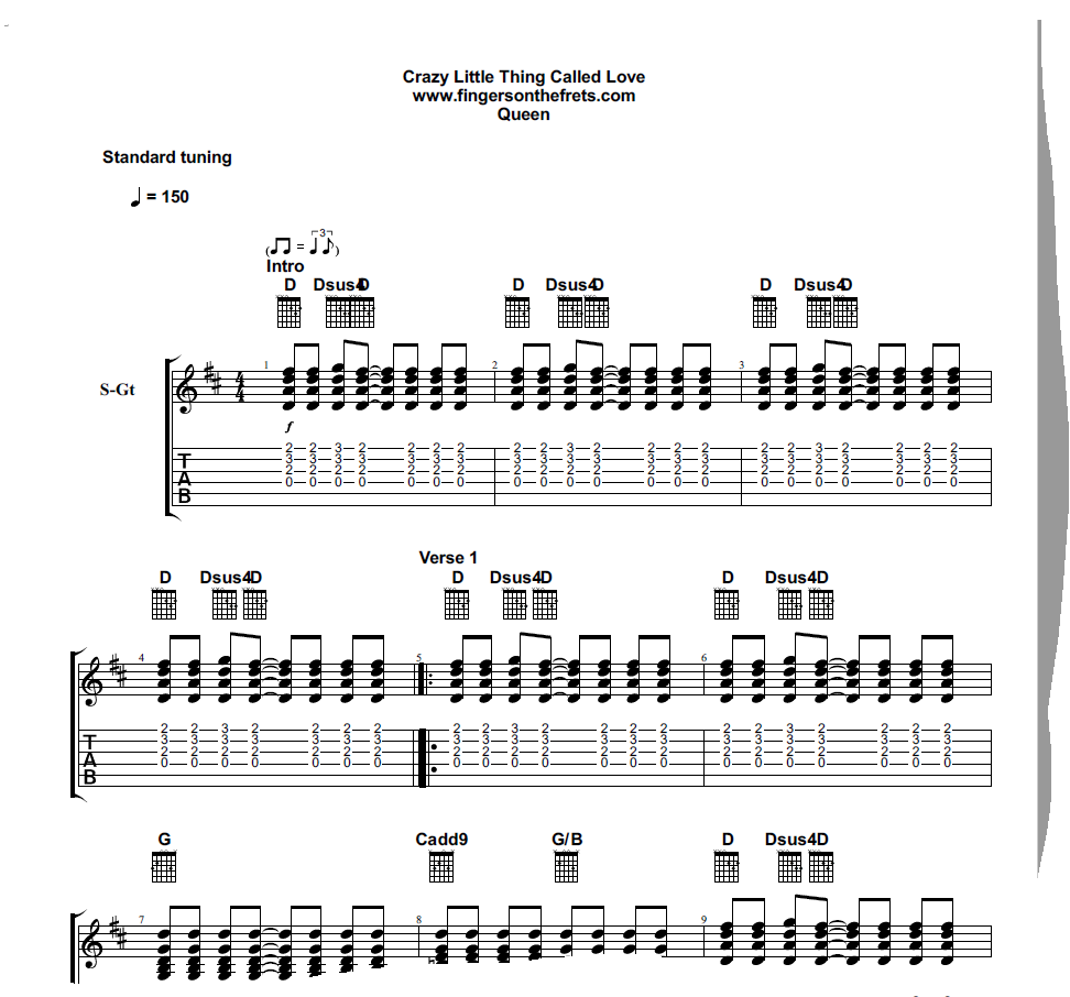 Crazy little thing called love