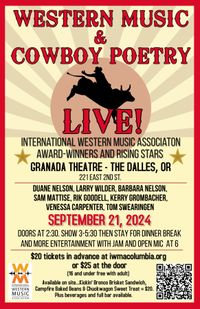 Western Music & Cowboy Poetry LIVE!