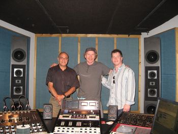 At Avatar Studios NYC with Fred Kevorkian - Master Engineer, JMichael and Robert "Void" Caprio Engineer/Mixer
