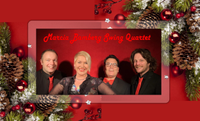 Marcia Bamberg Swing Quartet in kerstsfeer