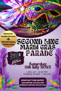 Second Line Mardi Gras Parade