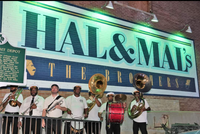 Epic Funk Brass Band live at Hal And Mal's