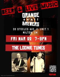 The Loonie Tunes (half of the 2 Dollar Bills) at Orange Snail Brewers.