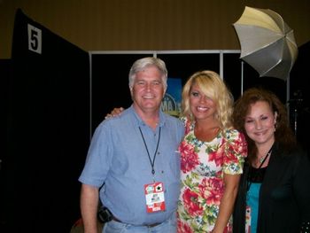 Young Country TV's Jeff Miller, Leah & Charlotte Autry
