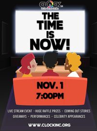 A Clock, Inc Virtual Production: "The Time Is Now" Benefit for LGBT+ Community Services