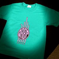 JUNIOR - T-shirt (vert et rose)